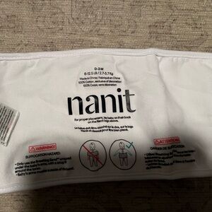 Nanit 0-3 month breathing band